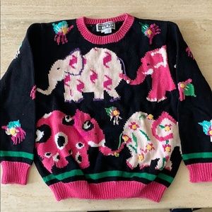 Berek Sweater Elephant Theme